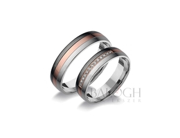 14 karátos karikagyűrű. Az ár párban értendő. Típus: R-718