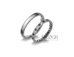 14 karátos karikagyűrű. Az ár párban értendő. Típus: R-726