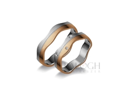 14 karátos karikagyűrű. Az ár párban értendő. Típus: R-740