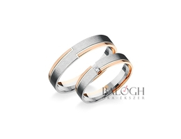 14 karátos karikagyűrű. Az ár párban értendő. Típus: RA-2620