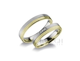 14 karátos karikagyűrű. Az ár párban értendő. Típus: RA-404