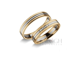 14 karátos karikagyűrű. Az ár párban értendő. Típus: RA-416