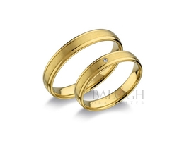 14 karátos karikagyűrű. Az ár párban értendő. Típus: RA-418