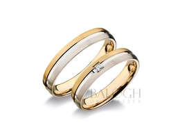 14 karátos karikagyűrű. Az ár párban értendő. Típus: RA-426