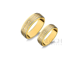 14 karátos karikagyűrű. Az ár párban értendő. Típus: T-1-AC