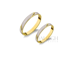 14 karátos karikagyűrű. Az ár párban értendő. Típus: T-16-AC