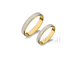 14 karátos karikagyűrű. Az ár párban értendő. Típus: T-8-AC