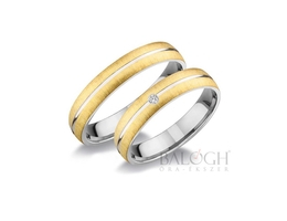 T438-S - Ezüst Silvertone karikagyűrű