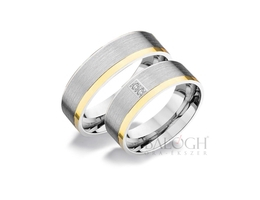 T616-S - Ezüst Silvertone karikagyűrű