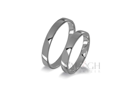 14 karátos karikagyűrű. Az ár párban értendő. Típus: VIO-301