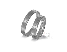 14 karátos karikagyűrű. Az ár párban értendő. Típus: VIO-417