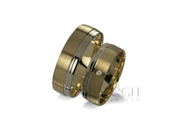 14 karátos karikagyűrű. Az ár párban értendő. Típus: VIO-602