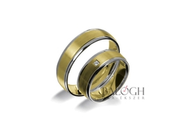 14 karátos karikagyűrű. Az ár párban értendő. Típus: VIO-606