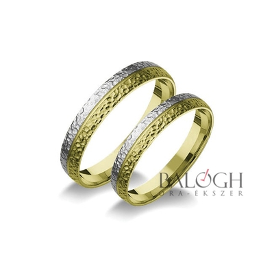 14 karátos karikagyűrű. Az ár párban értendő. Típus: A-1001