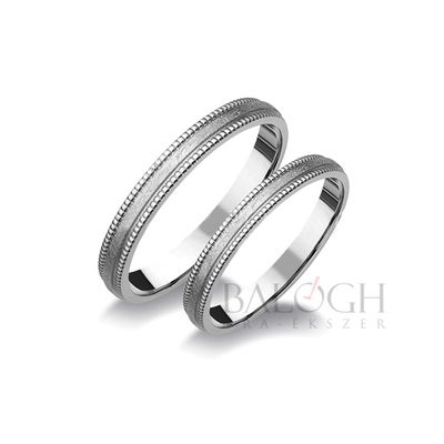 14 karátos karikagyűrű. Az ár párban értendő. Típus: A-1056