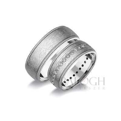 14 karátos karikagyűrű. Az ár párban értendő. Típus: A-1060