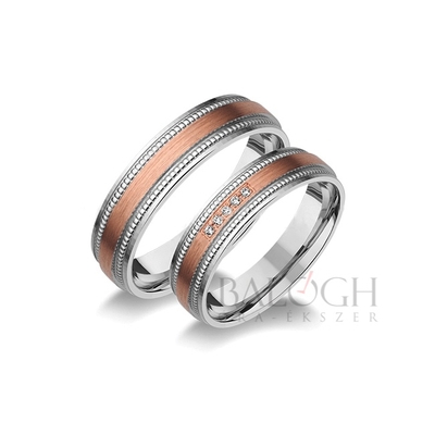 14 karátos karikagyűrű. Az ár párban értendő. Típus: A-1068