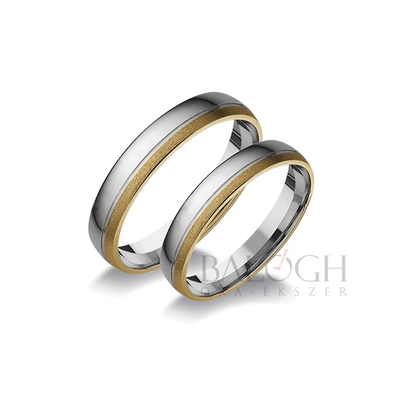 14 karátos karikagyűrű. Az ár párban értendő. Típus: A-1137