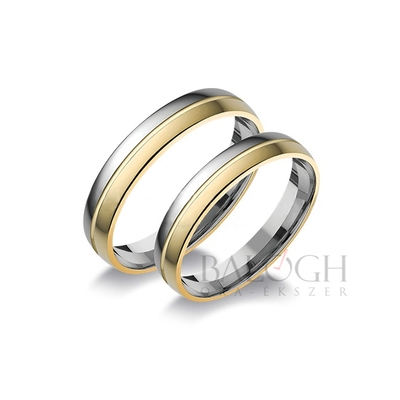 14 karátos karikagyűrű. Az ár párban értendő. Típus: A-1138