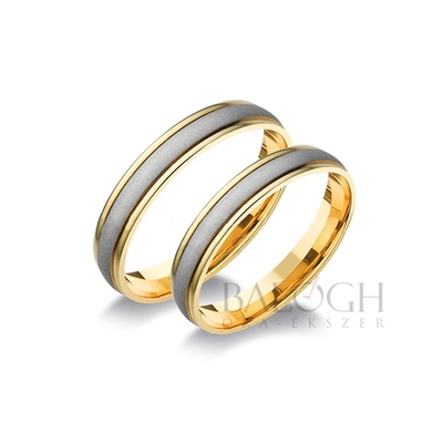 14 karátos karikagyűrű. Az ár párban értendő. Típus: A-351