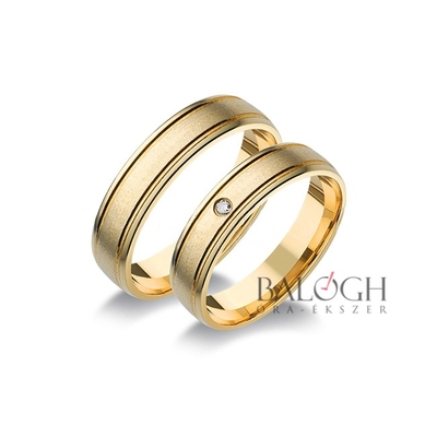 14 karátos karikagyűrű. Az ár párban értendő. Típus: A-430