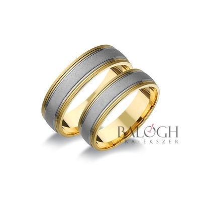 14 karátos karikagyűrű. Az ár párban értendő. Típus: A-446