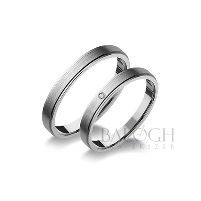 14 karátos karikagyűrű. Az ár párban értendő. Típus: A-523