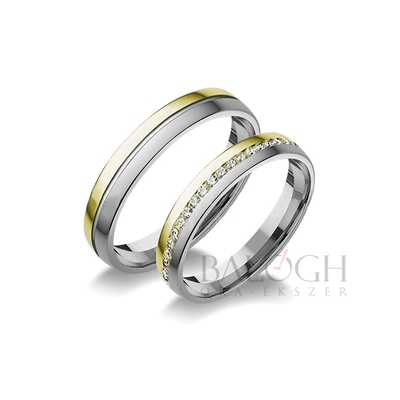 14 karátos karikagyűrű. Az ár párban értendő. Típus: A-626