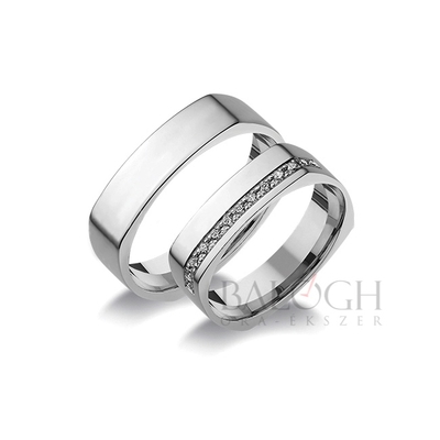 14 karátos karikagyűrű. Az ár párban értendő. Típus: A-686B