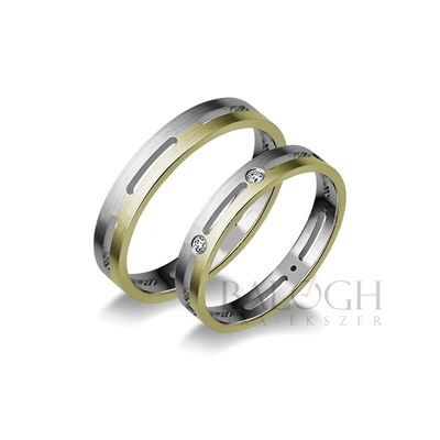 14 karátos karikagyűrű. Az ár párban értendő. Típus: A-934