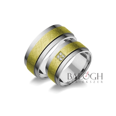 14 karátos karikagyűrű. Az ár párban értendő. Típus: A-945