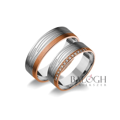 14 karátos karikagyűrű. Az ár párban értendő. Típus: A-964