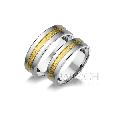 14 karátos karikagyűrű. Az ár párban értendő. Típus: A-980