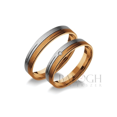 14 karátos karikagyűrű. Az ár párban értendő. Típus: B-15