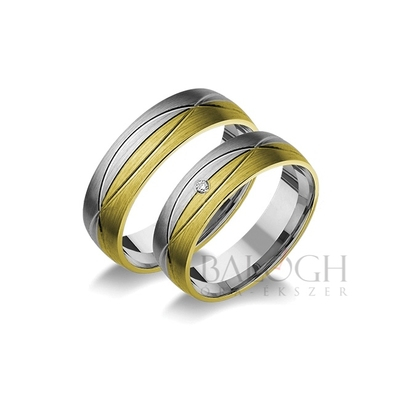 14 karátos karikagyűrű. Az ár párban értendő. Típus: B-16