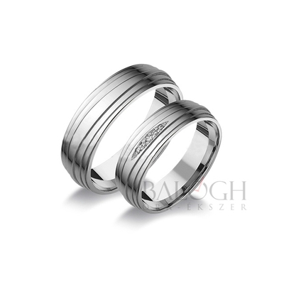 14 karátos karikagyűrű. Az ár párban értendő. Típus: B-7