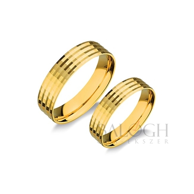 14 karátos karikagyűrű. Az ár párban értendő. Típus: H4510-AC
