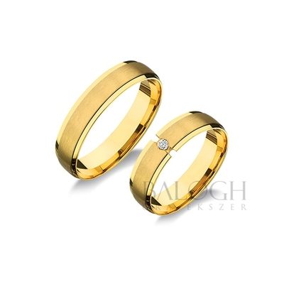 14 karátos karikagyűrű. Az ár párban értendő. Típus: H545-AC