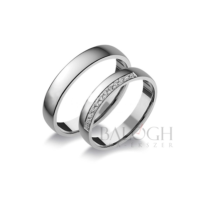 14 karátos karikagyűrű. Az ár párban értendő. Típus: L-1