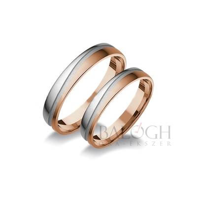 14 karátos karikagyűrű. Az ár párban értendő. Típus: L-135