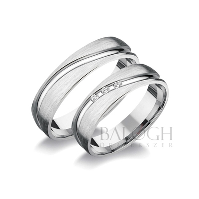 14 karátos karikagyűrű. Az ár párban értendő. Típus: L-14