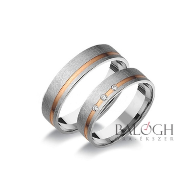 14 karátos karikagyűrű. Az ár párban értendő. Típus: L-155