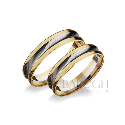 14 karátos karikagyűrű. Az ár párban értendő. Típus: M-1141
