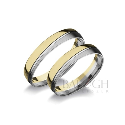 14 karátos karikagyűrű. Az ár párban értendő. Típus: M-1144