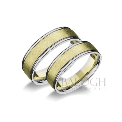 14 karátos karikagyűrű. Az ár párban értendő. Típus: M-1156