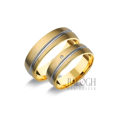 14 karátos karikagyűrű. Az ár párban értendő. Típus: P-13