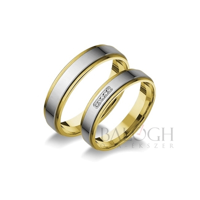 14 karátos karikagyűrű. Az ár párban értendő. Típus: P-17