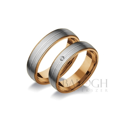 14 karátos karikagyűrű. Az ár párban értendő. Típus: P-20