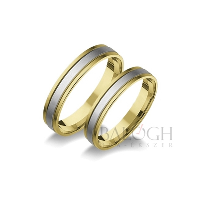 14 karátos karikagyűrű. Az ár párban értendő. Típus: P-5