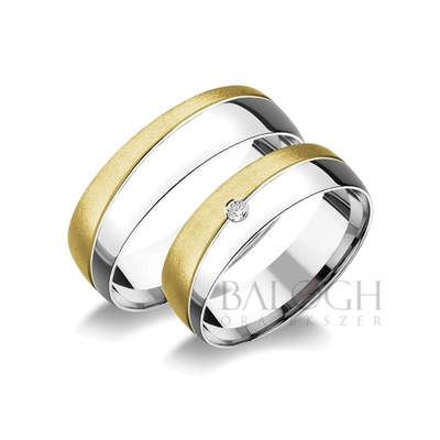 14 karátos karikagyűrű. Az ár párban értendő. Típus: R-101